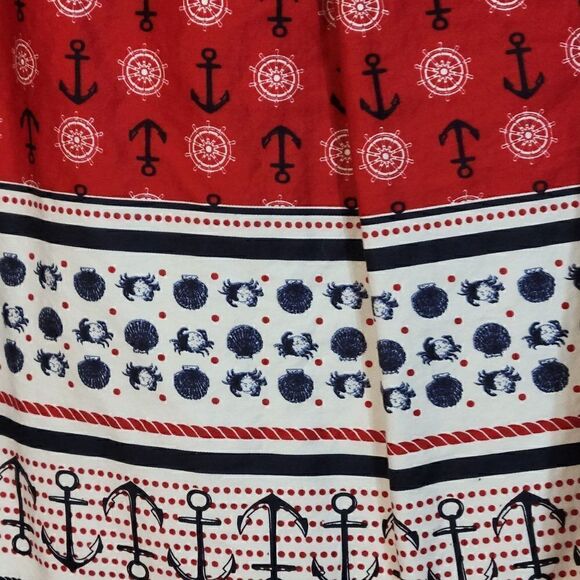 Charter Club Nautical Print Skirt (Size 18) - Picture 4 of 4